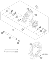 FRONT WHEEL 17\