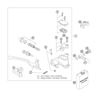 HAND BRAKE CYLINDER FC, FE