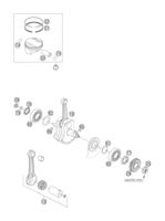 CRANKSHAFT, PISTON