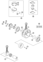 CRANKSHAFT, PISTON