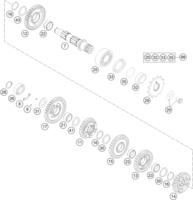 TRANSMISSION II - COUNTERSHAFT